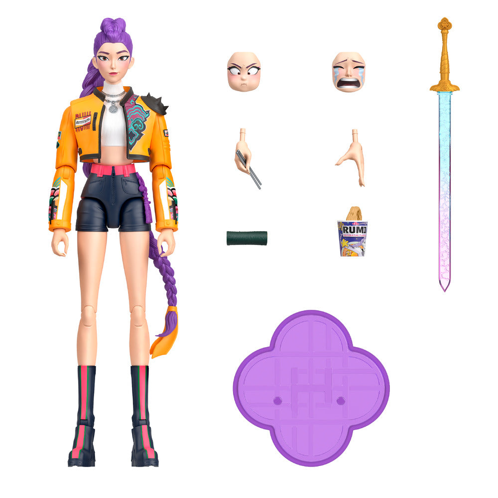 KPop Demon Hunters HUNTR/X Rumi 6" Action Figure w/Accessories Mattel Age 4+
