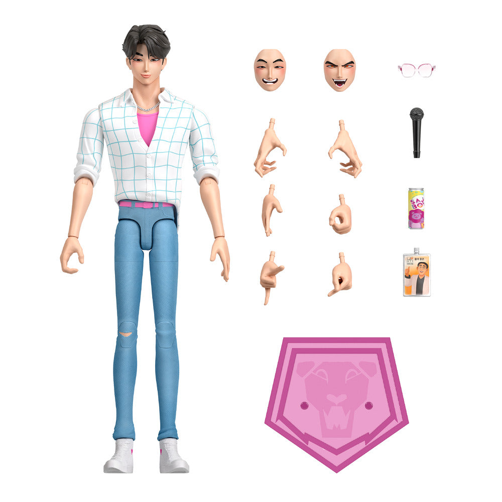 KPop Demon Hunters Saja Boys Jinu 6.7" Action Figure w/Accessories Mattel Age 4+ - image 2