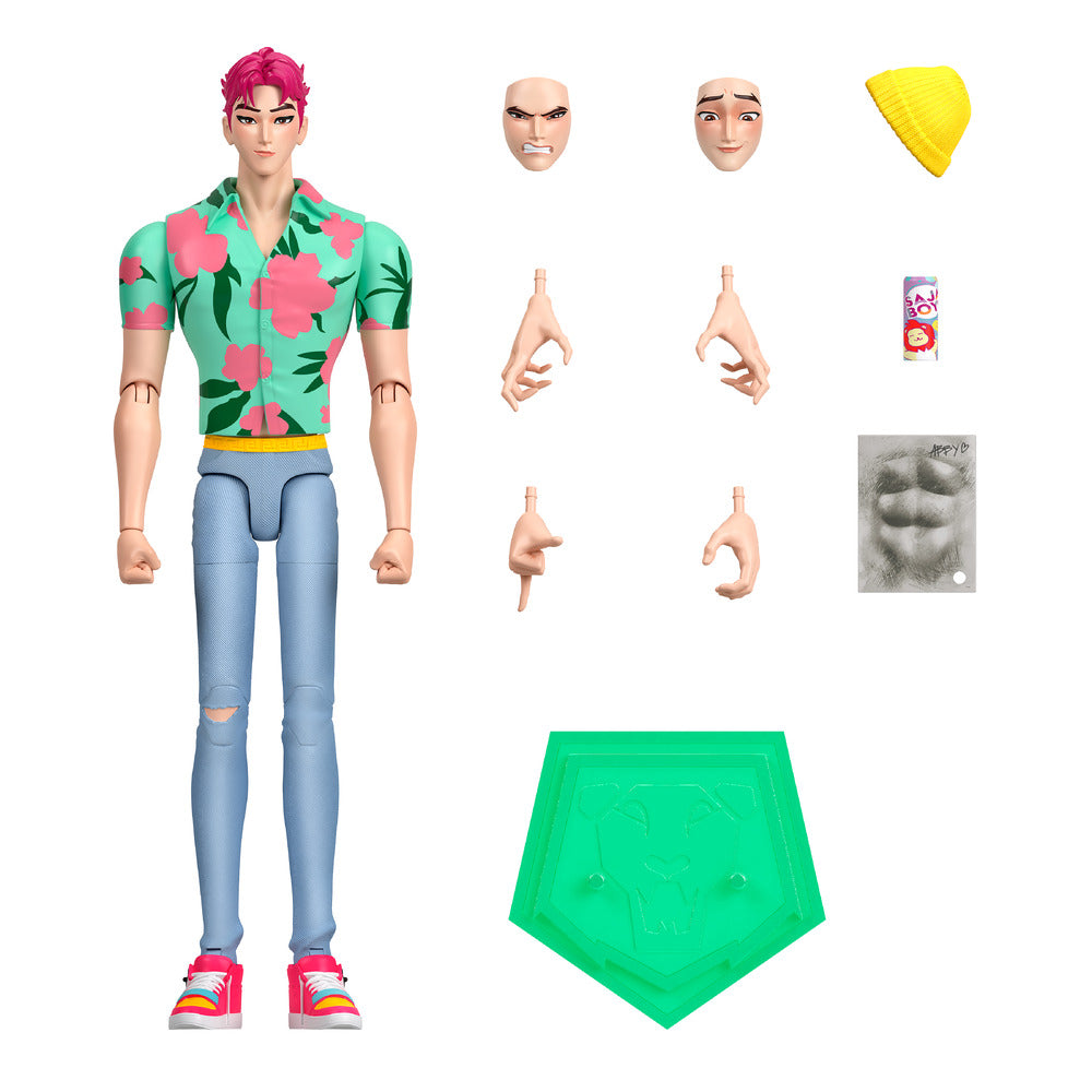 KPop Demon Hunters Saja Boys Abby 6.8" Action Figure w/Accessories Mattel Age 4+