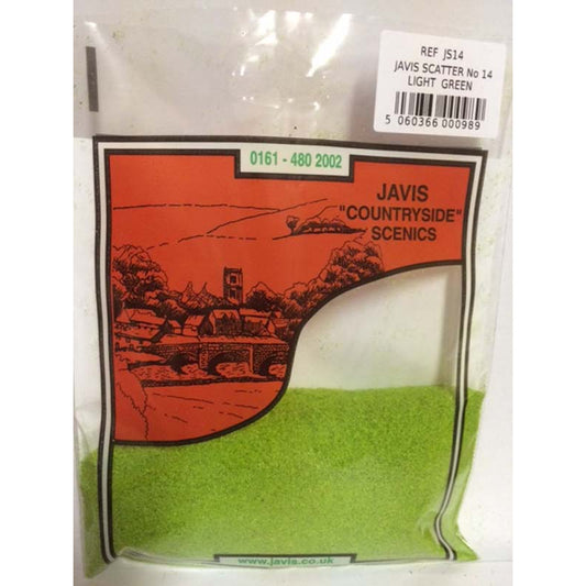 Javis No.14 Light Green Scatter JS14