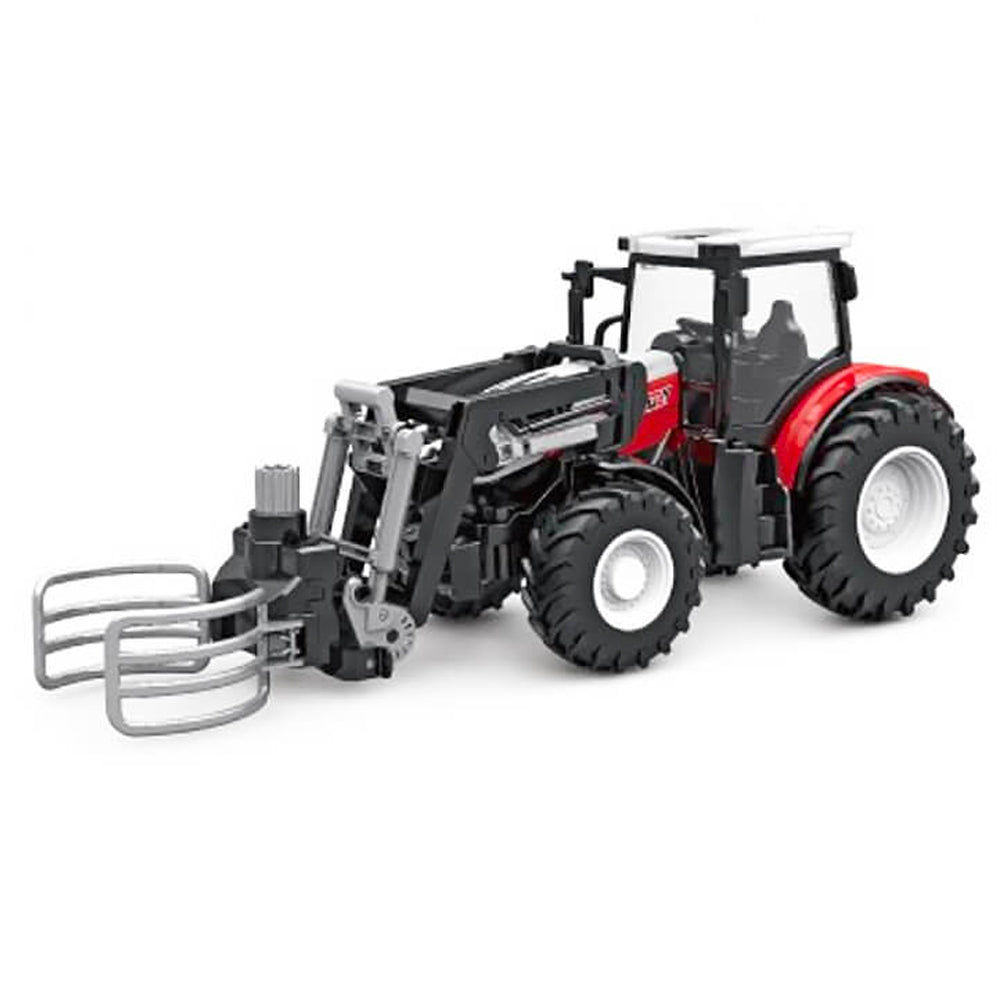 Korody RC Tractor w/Front Hay Bale Grab Attachment 1:24 Farm Toy K-6634