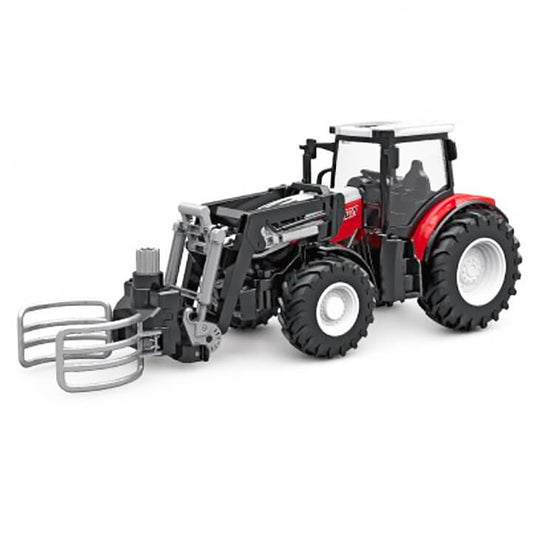 Korody RC Tractor w/Front Hay Bale Grab Attachment 1:24 Farm Toy K-6634