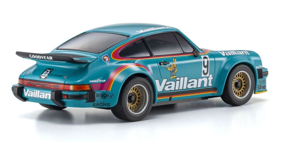 Kyosho Mini-Z MR04 RWD Porsche 934 RSR 1976 Vaillant #9 1:27 K.32368V