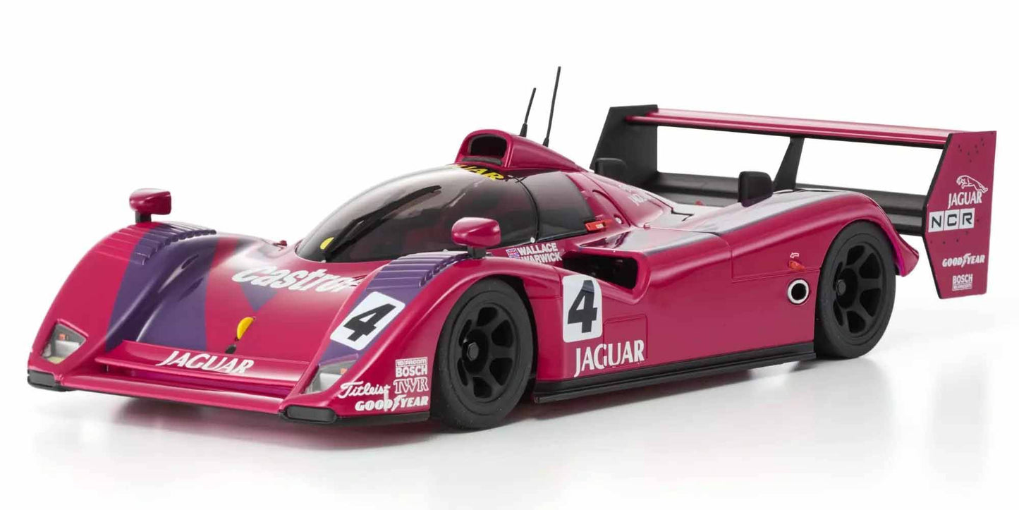 Kyosho Mini-Z MR04 RWD Jaguar XJR-14 LM 1991 No.4 1:27 RTR RC Car K.32369LE