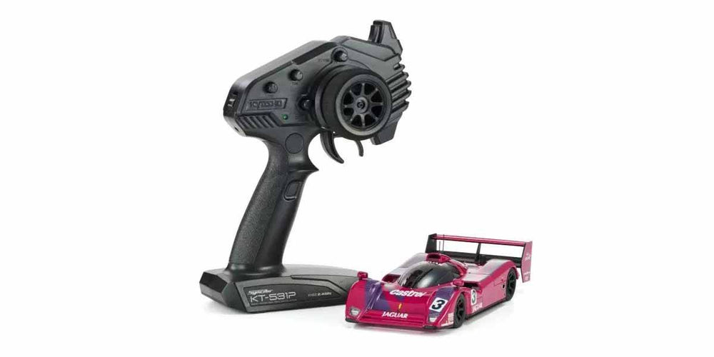 Kyosho Mini-Z MR04 RWD Jaguar XJR-14 Monza 1991 No.3 1:27 RTR RC Car K.32369MO