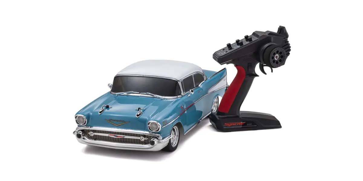 Kyosho Fazer FZ02 (L) Chevy BelAir Coupe 1957 Turquoise Readyset 1:10 K.34433T1B