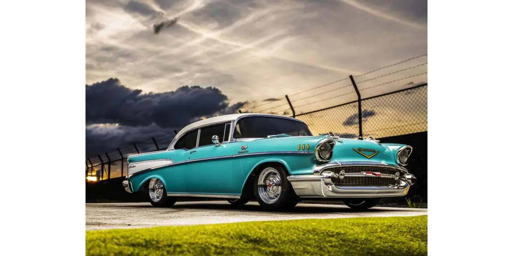 Kyosho Fazer FZ02 (L) Chevy BelAir Coupe 1957 Turquoise Readyset 1:10 K.34433T1B