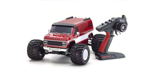 Kyosho Fazer FZ02-L MadVan VE 4WD T1 Rouge Readyset 1:10 K.34491T1B