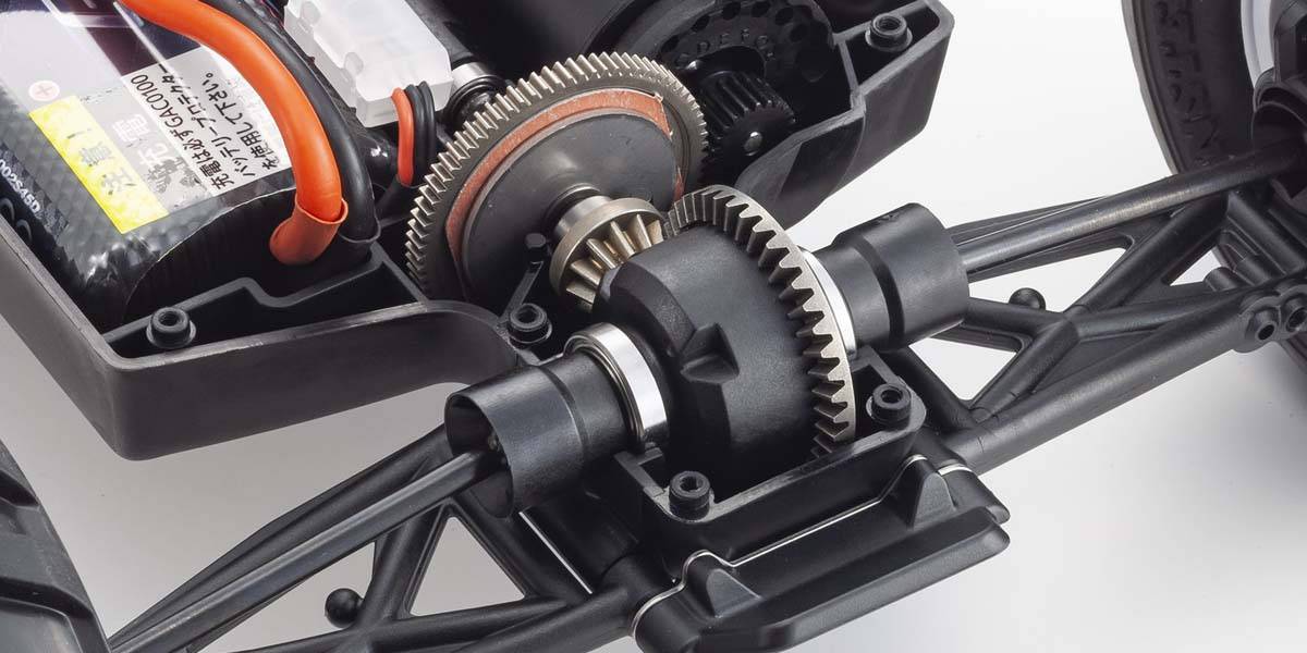 Kyosho Fazer FZ02-L MadVan VE 4WD T1 Rouge Readyset 1:10 K.34491T1B