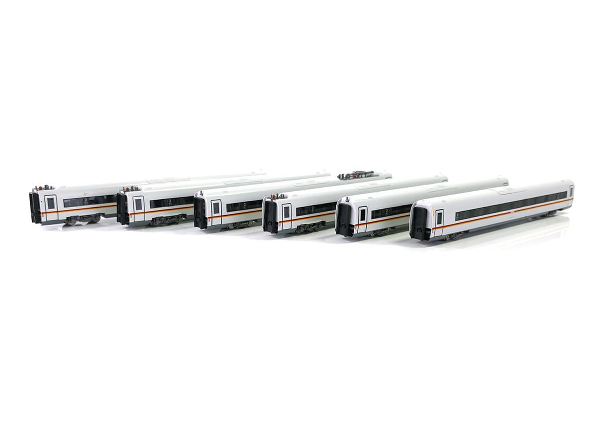 Kato DBAG BR412 057 ICE4 German Stripe EMU 6 Car Add on Set VI K10-2025 N Gauge