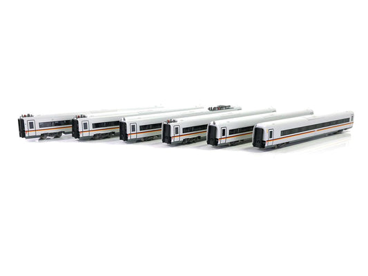 Kato DBAG BR412 057 ICE4 German Stripe EMU 6 Car Add on Set VI K10-2025 N Gauge