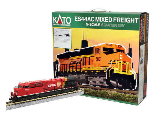 Kato Canadian Pacific Kansas City Mixed Freight Train Set K106-0027 N Gauge