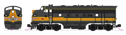 Kato 106-0429-DCC EMD F7A/F7B Twin Set Milwaukee Road 88A/88B DCC-Fitted N Gauge