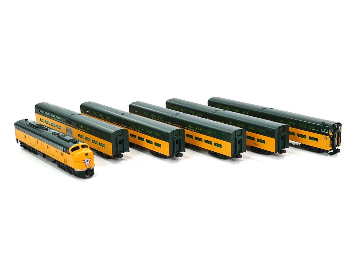 Kato 106-104 C&NW E8A 400 Train Pack N Gauge