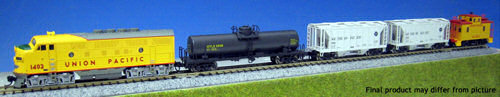 Kato Union Pacific EMD F7 Freight Train Pack (DCC-Sound) K106-6272-S N Gauge