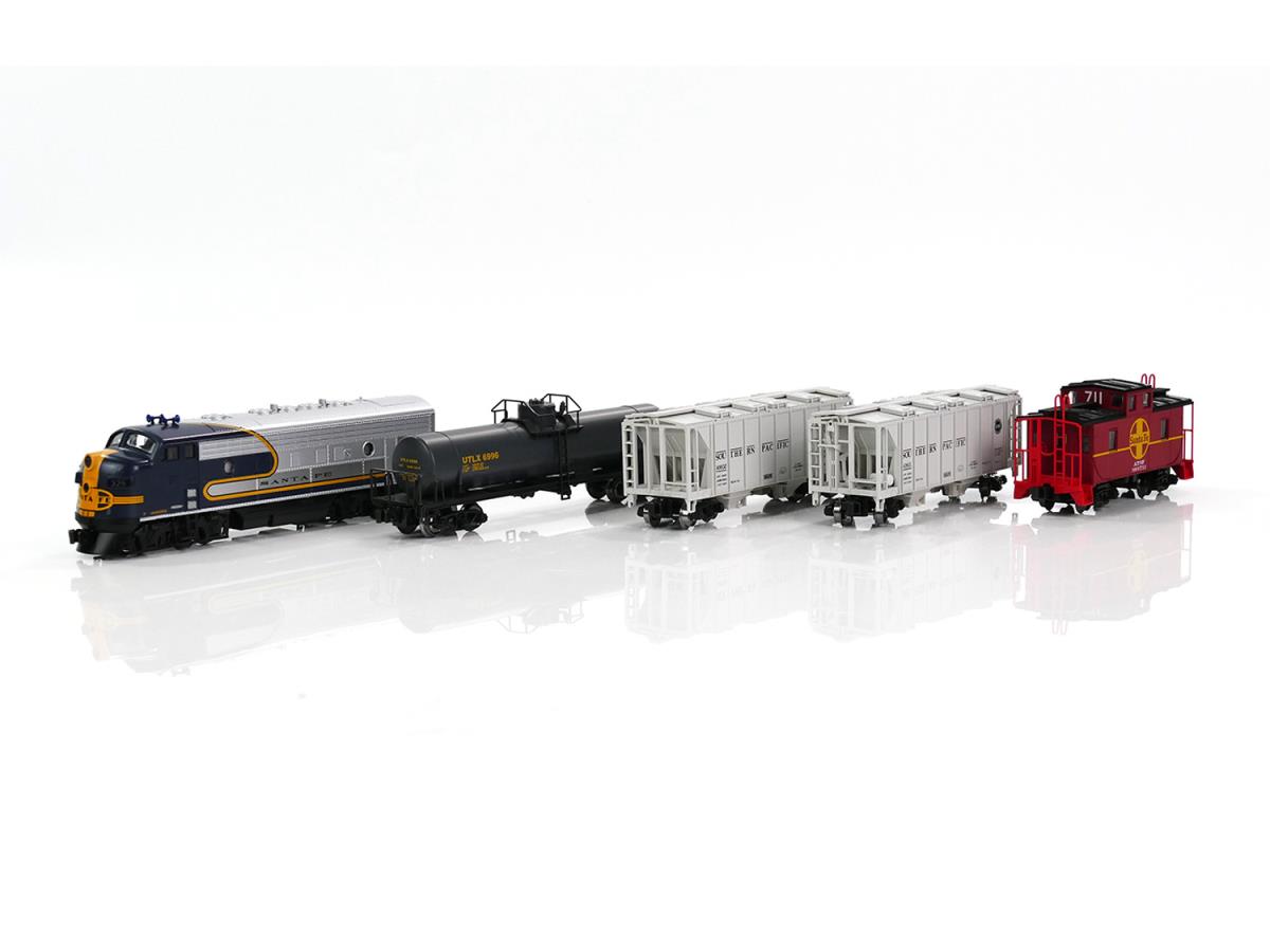 Kato AT&SF Bluebonnet EMD F7 Freight Train Set K106-6273 N Gauge