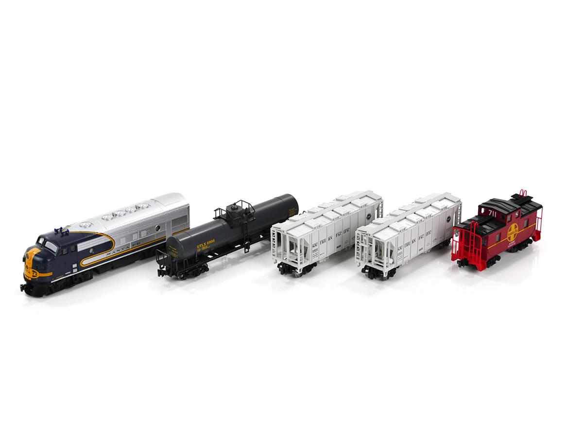 Kato AT&SF Bluebonnet EMD F7 Freight Train Set K106-6273 N Gauge