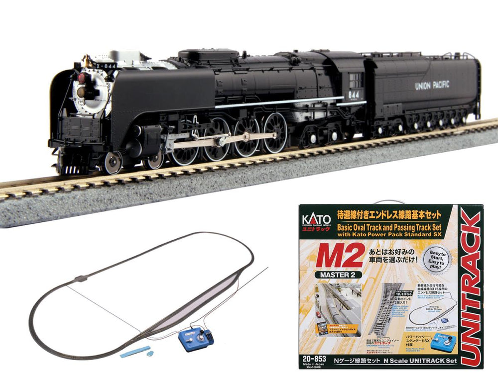 Kato Union Pacific FEF Steam Train Set K107-0002 N Gauge