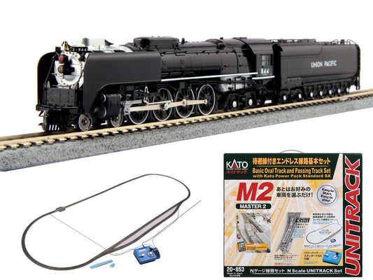 Kato Union Pacific FEF Steam Train Set K107-0002 N Gauge