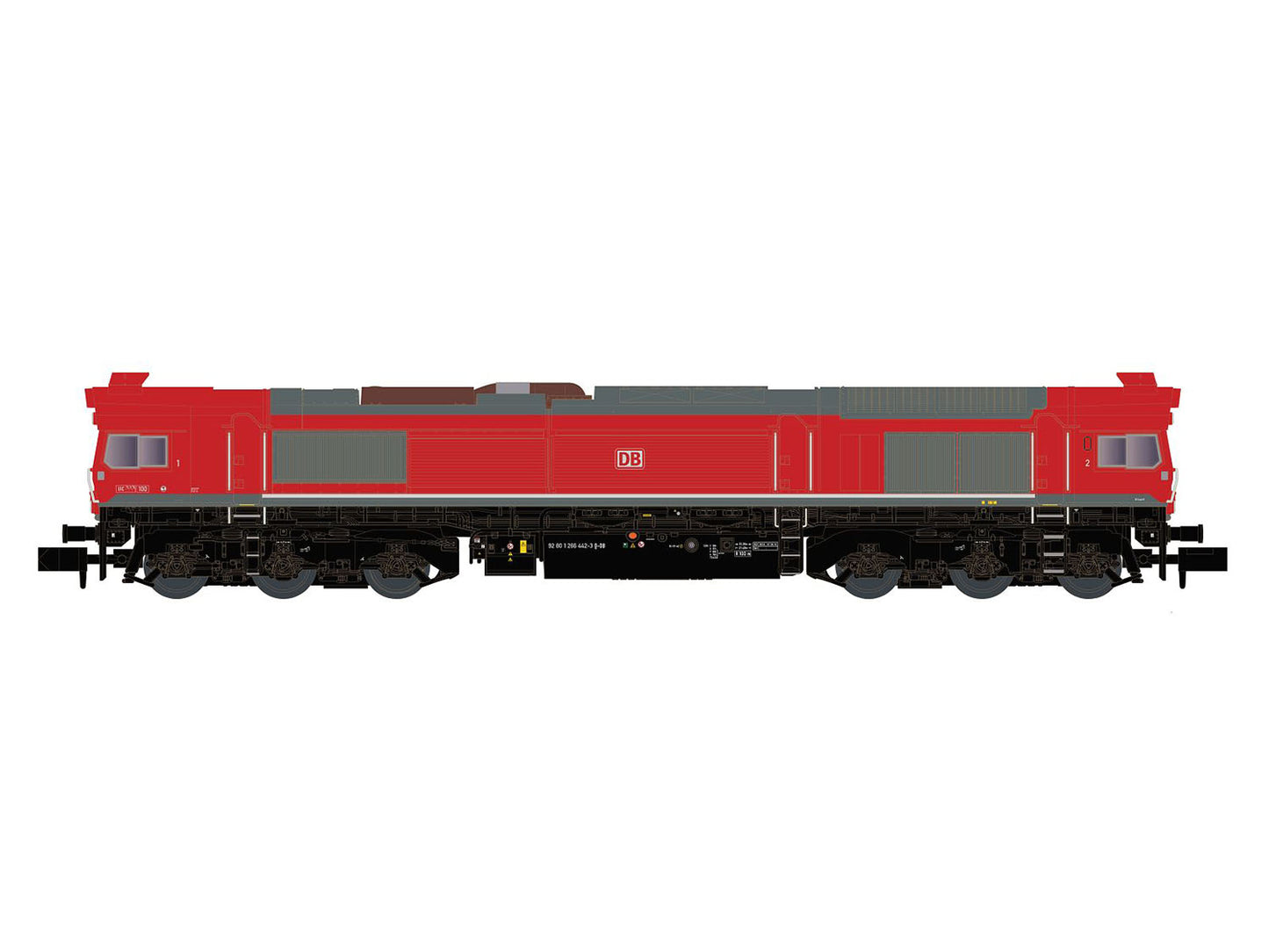 Kato DB Cargo Class 77 Diesel Locomotive VI K10833 N Gauge