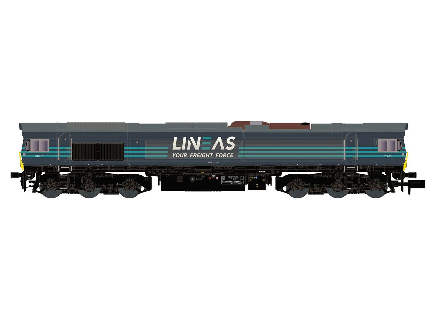 Kato Lineas Class 66 Diesel Locomotive VI K10838 N Gauge