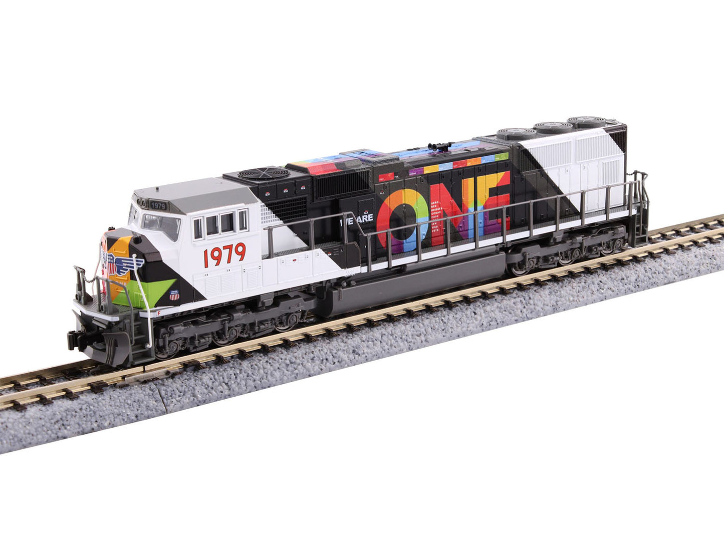 Kato EMD SD70M Union Pacific 1979 We Are One (DCC-Sound) K176-1979-S N Gauge