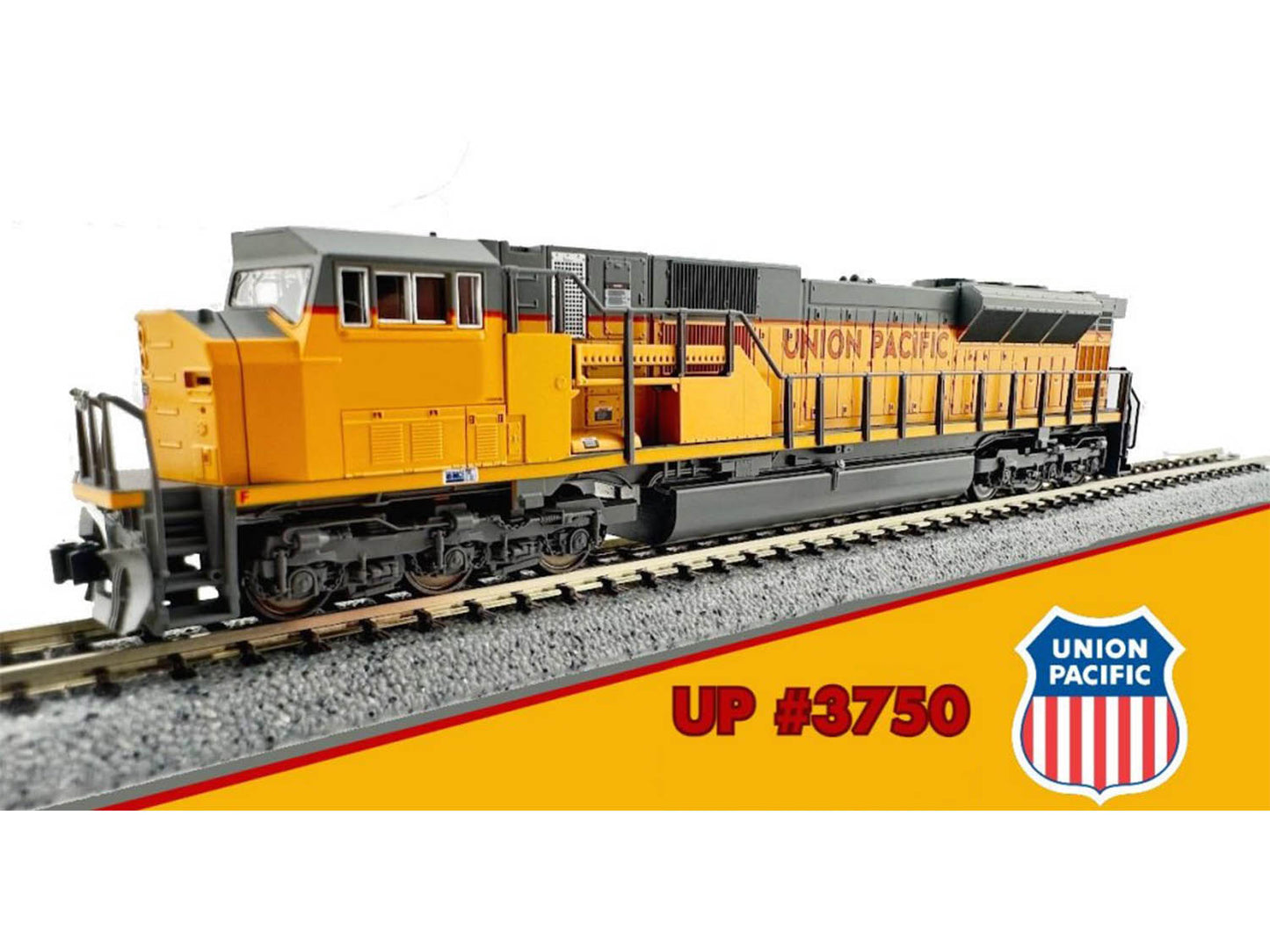 Kato EMD SG90/43MAC Union Pacific 3750 K176-5625 N Gauge