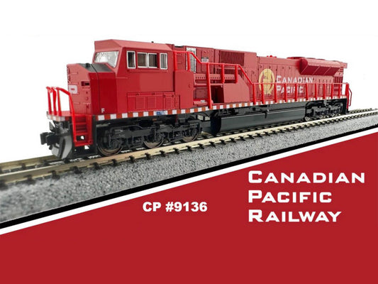 Kato EMD SG90/43MAC Canadian Pacific 9136 (DCC-Sound) K176-5626-S N Gauge