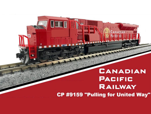 Kato EMD SG90/43MAC Canadian Pacific 9159 Utd Way (DCC-Fitted) K176-5628-DCC N