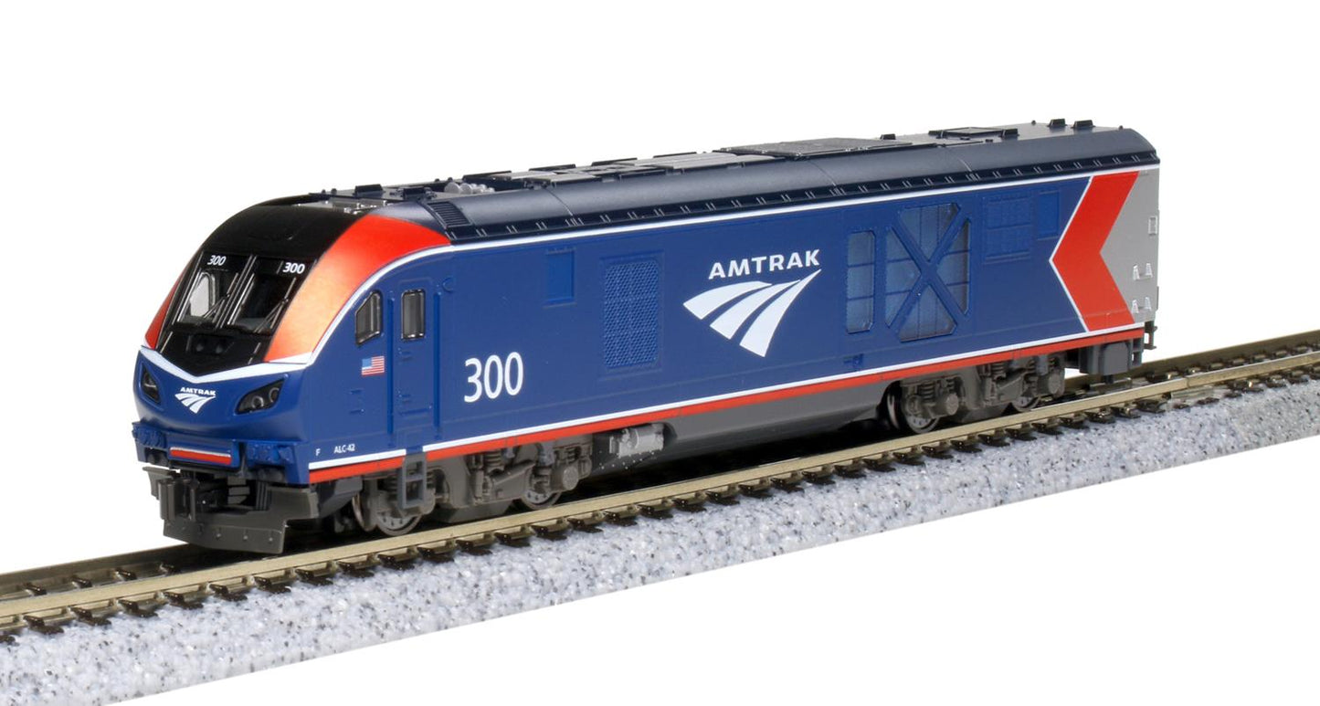Kato ALC-42 Charger Loco Amtrak PhVI 300 (DCC-Sound) K176-6051-S N Gauge
