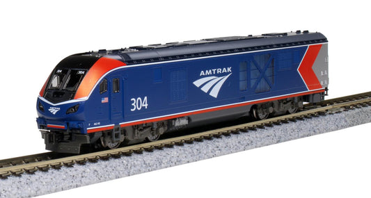 Kato ALC-42 Charger Loco Amtrak PhVI 304 (DCC-Sound) K176-6053-S N Gauge