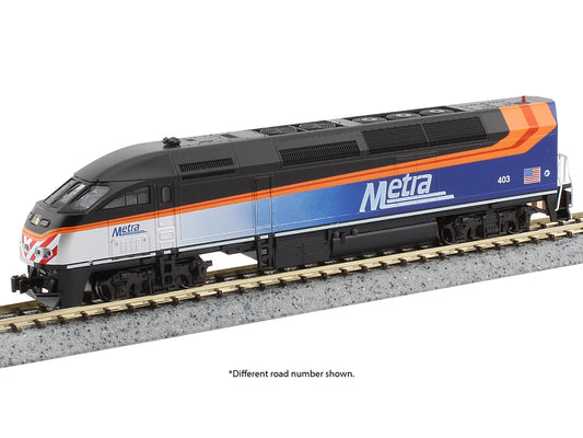 Kato MP36PH EMD Chicago Metra 424 K176-6124 N Gauge