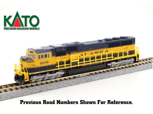 Kato EMD SD70MAC Alaska Railroad 4003 (DCC-Fitted) N Gauge K176-6410-DCC