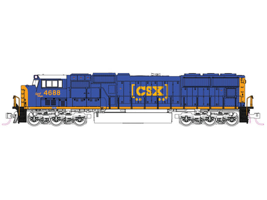 Kato EMD SD70M CSX 4688 'Spirit of Tampa' (DCC-Sound) K176-7617-S N Gauge