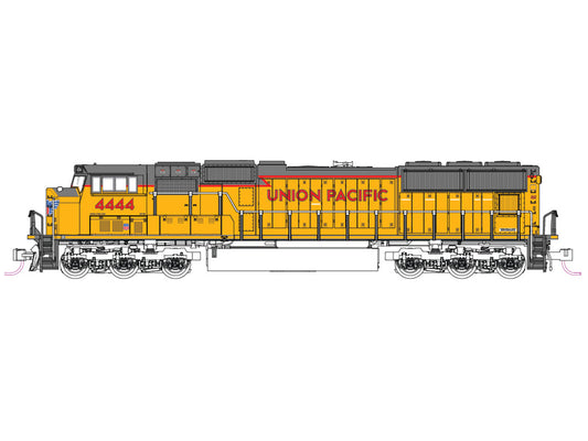 Kato EMD SD70M Union Pacific 4444 K176-7618 N Gauge