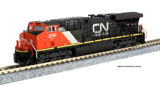 Kato GE ES44DC Gevo Loco Canadian National 2899 (DCC-Sound) K176-8950-S N Gauge