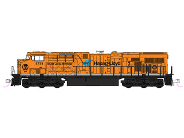 Kato ES44AC Loco Canadian Pacific 8781 Hapag-Lloyd (DCC-Sound) K176-8961-S Gauge