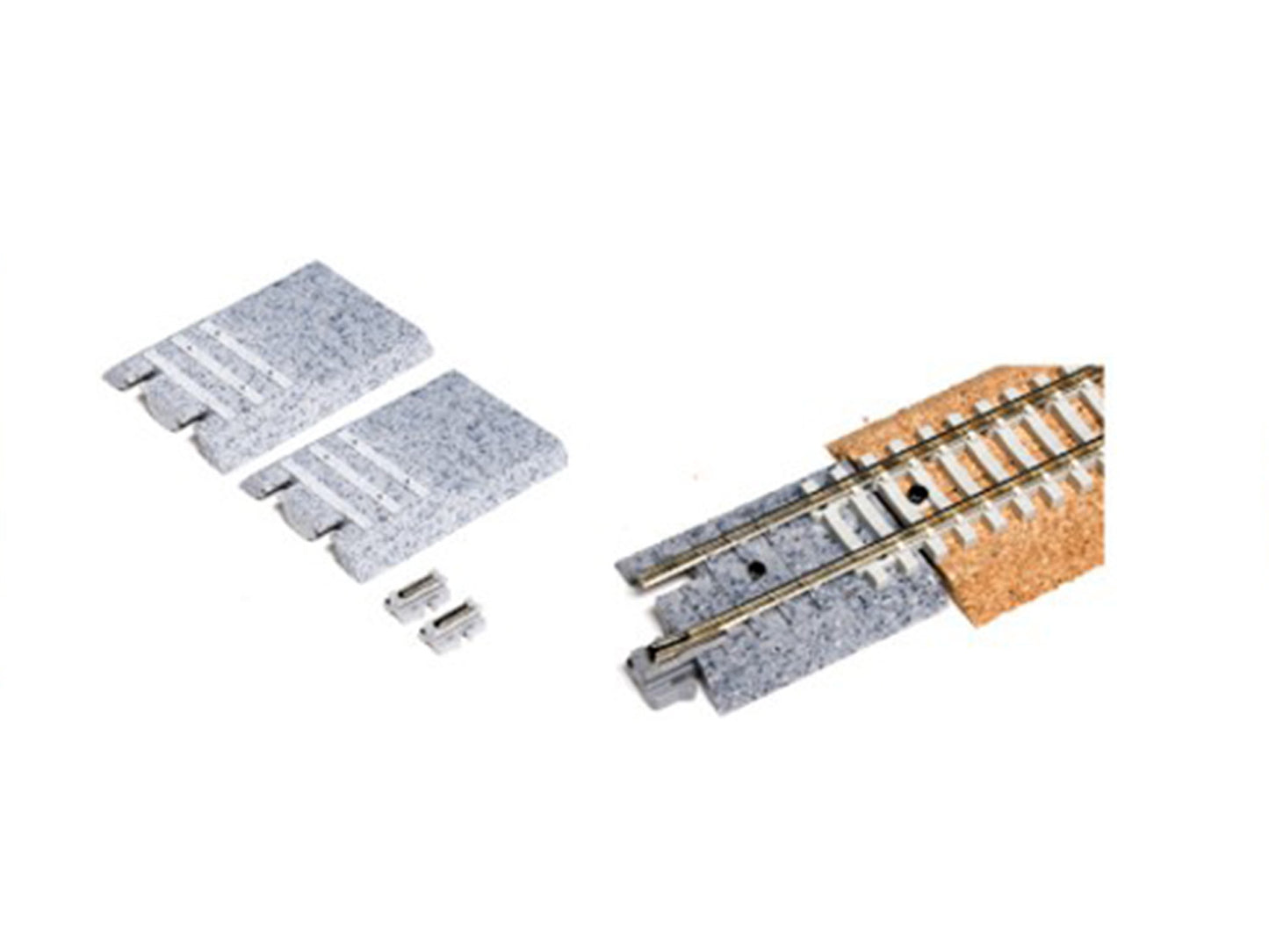 Kato Unitrack Roadbed Joiners 2pc HO Gauge K2-099