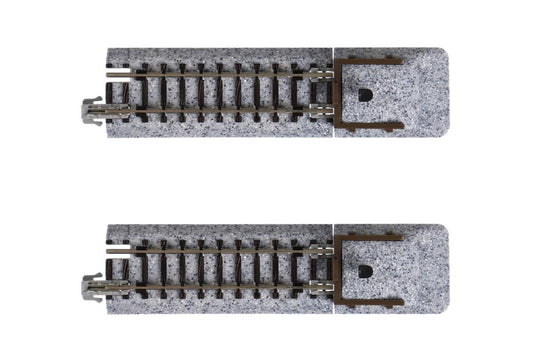 Kato Unitrack (S62B-B) Straight Track with Buffer Stop 62mm 2pcs N Gauge 20-047