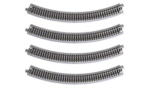 Kato Unitrack (R282-45) Curved Track 45 Degree 4pcs N Gauge 20-110