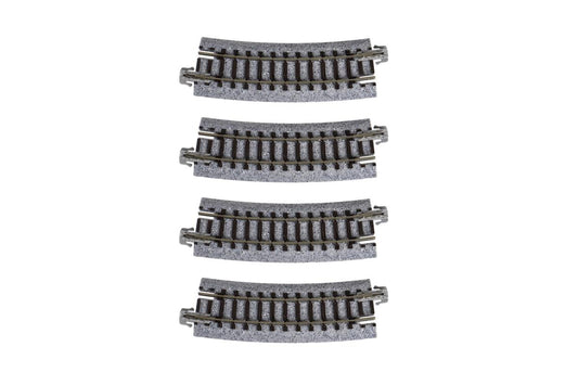 Kato Unitrack (R282-15) Curved Track 15 Degree 4pcs N Gauge 20-111