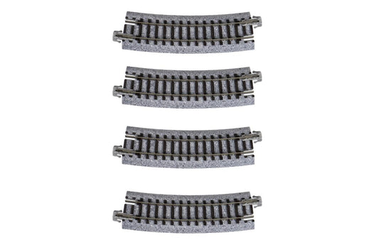 Kato Unitrack (R315-15) Curved Track 15 Degree 4pcs N Gauge 20-121