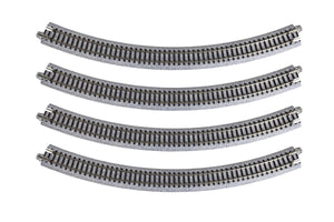Kato Unitrack (R348-45) Curved Track 45 Degree 4pcs N Gauge 20-132