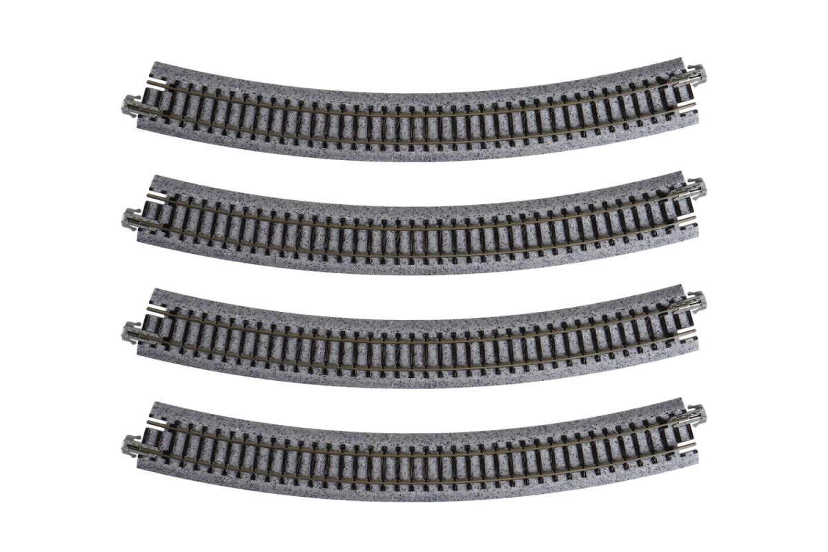 Kato Unitrack (R381-30) Curved Track 30 Degree 4pcs N Gauge 20-140