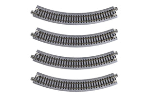 Kato Unitrack (R216-45) Curved Track 45 Degree 4pcs N Gauge 20-170