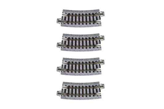 Kato Unitrack (R216-15) Curved Track 15 Degree 4pcs N Gauge 20-171