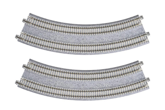Kato Unitrack (WR315/282-45PC) CS Dual Curved Track 2pcs N Gauge 20-183