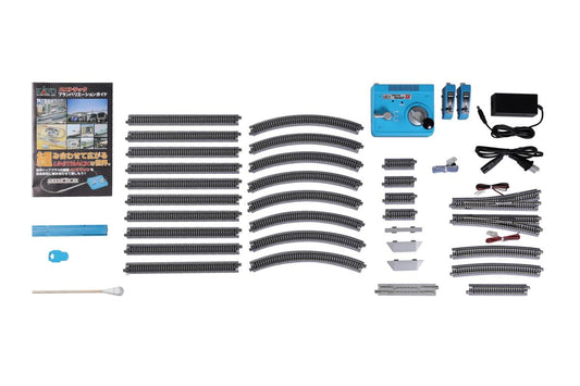 Kato Unitrack (BM2) Oval/Passing Loop Track Set w/Controller N Gauge 20-853