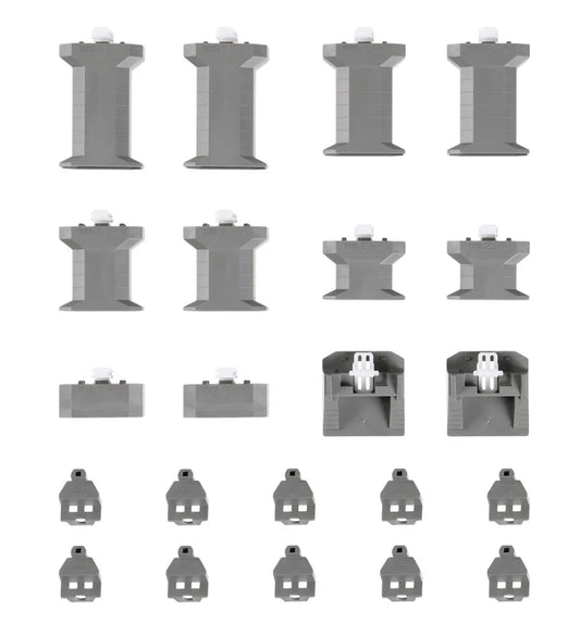 Kato Unitrack Single Track Pier Set 15-50mm K23-015-1 N Gauge