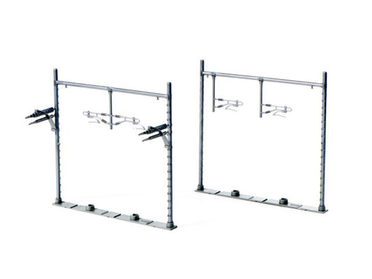 Kato Double Track Catenary Gantry Grey (12) K23-067-1 N Gauge